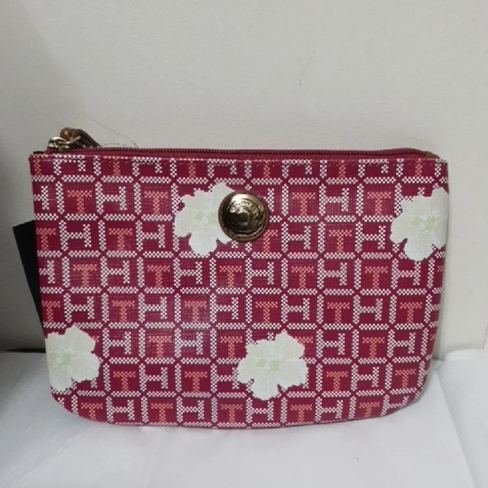 Tommy Hilfiger‎ Elegant Red Patterned Clutch